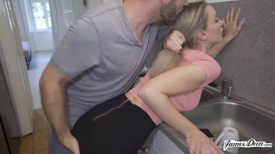 Micky Muffin's side fuck scene by James Deen