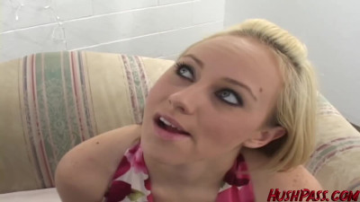 Hardcore sex with naughty Hailey from Hush Pass