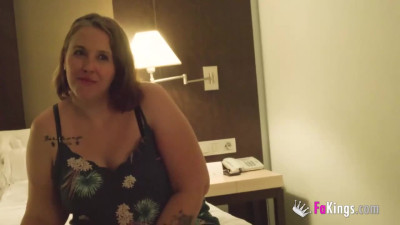 Exquisite lady's chubby action