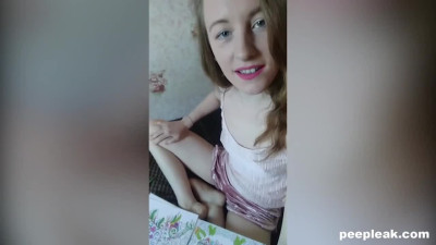 Beauty's masturbation movie