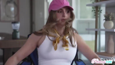 Princess Cum featuring Penelope Kay's legs smut
