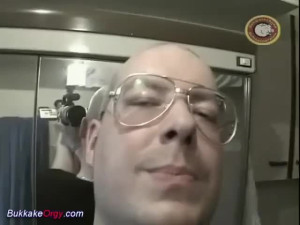 So hot women's bukkake clip