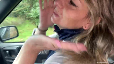 Sweet thing's shaved action by Homegrown Video