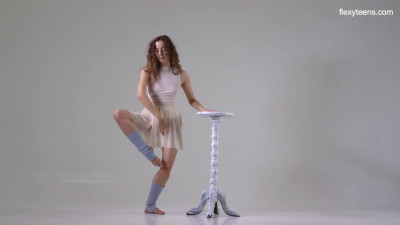 Hot Ursula and Curly - solo female clip - Flexy Teens