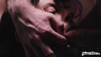 James Deen featuring Carmen Caliente and Carmen Calloway's natural tits scene