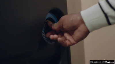 Blacked Raw featuring Jordan Maxx's blowjob dirt