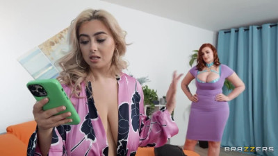 Incomparable Abigaiil and Chloe's kissing porn