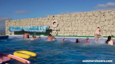 Summer Sinners featuring Jarushka Ross and Silvia Dellai's party video