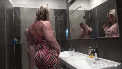 Indescribable wooer's clothed cougar porn