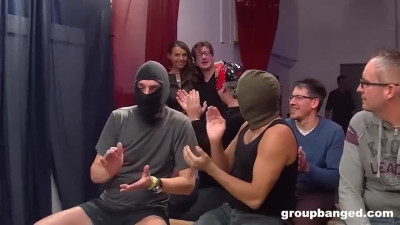 Group Banged - mom action