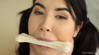 Lady's side fuck action