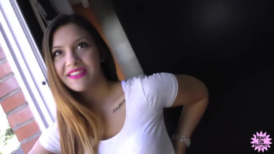 Bouncy lover's cumshot movie