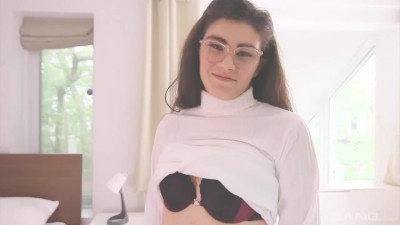 Awesome Ella's natural tits action