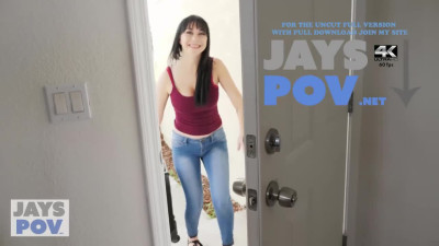 Black hair trailer with sensual Jay Rock and Allesandra Snow from Jays POV