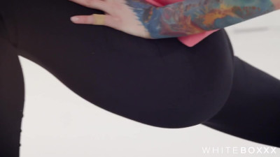 The White Boxxx featuring Ariana Shaine's cowgirl movie