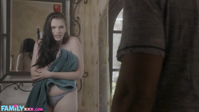 Angelic Emma's handjob scene