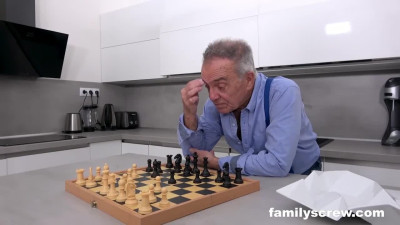 Rita Black and Dirty Gunther's chess scene by Family Screw