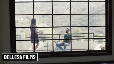 Babe smut with sneaky Valentina Nappi and Oliver Davis from Bellesa Films