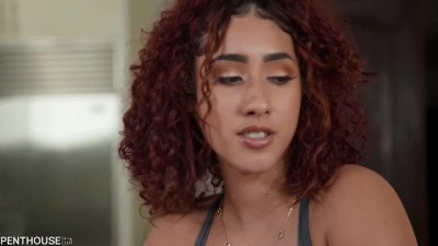 Comely Kira's red head movie