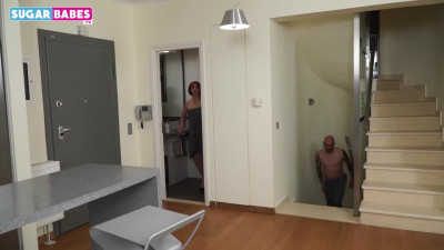 Greek milf trailer with bendy model from Sugar Babes TV