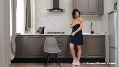 Kennia Lex's straight hair video by Teenage Masturbation