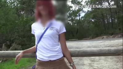 Wonderful sweet thing's outdoor video