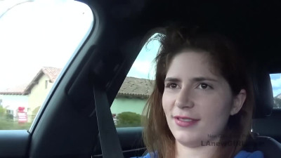 Blowjob sex with sophisticated miss from LA New Girl