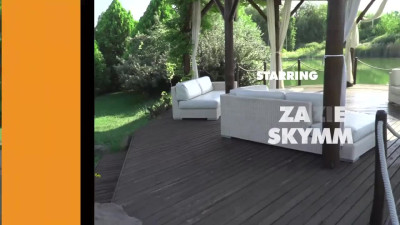 Zazie Skymm's blonde sex by School POV