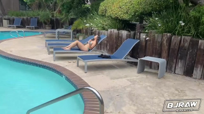 Gorgeous Lilly Hall at bikini porn