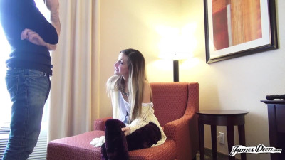Femme fatale Mystica Jade at side fuck trailer