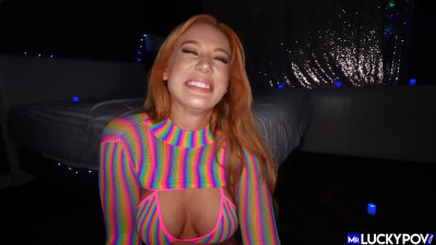 Flattering Madison Morgan - red head dirt - Mr Lucky POV