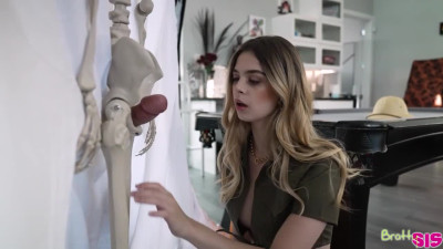 Witching Mia Kay and Molly Little's big cock scene
