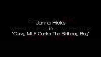 Indescribable Brick Danger and Janna Hicks's cum on tits scene