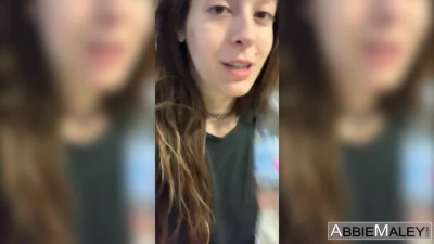Amazing Abbie Maley's brunette porn