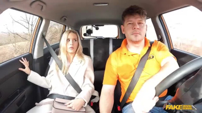Flattering Lucky Bee at blowjob movie