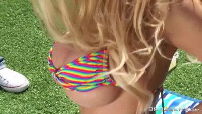 Bewitching Kayla Kayden at standing fuck movie