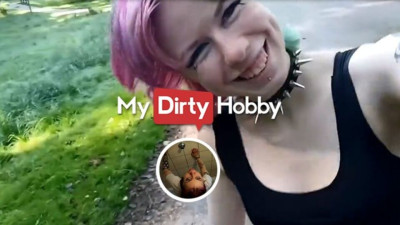 Bendy inamorata at bald pussy dirt