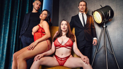 Mona Azar and Alyx Star's cowgirl scene by Deeper