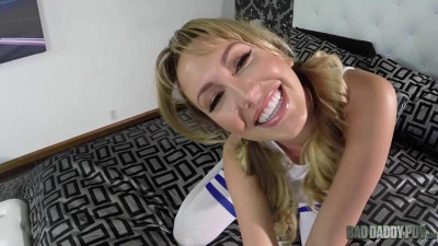Naughty Brett Rossi's cowgirl trailer