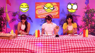 Watch rosy Eliza Ibarra and Alexis Tae's xxx