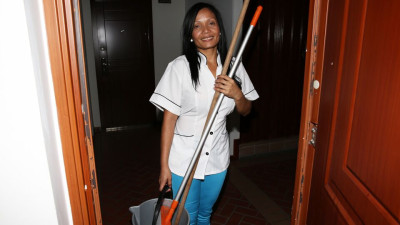 Latina video with skillful Casandra from My Dirty Maid