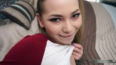Cheerful Angel Smalls at doggystyle clip