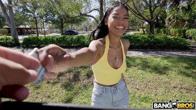 Gorgeous Eden West - doggystyle trailer - Bang Bus