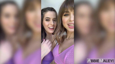 Abbie's stripping smut