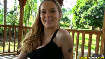 Luring Josie - POV movie - Street BlowJobs
