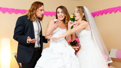 Dillion Harper and Kimmy Granger's threesome clip by Naughty Weddings