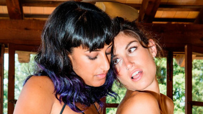 Joy Bear featuring Julia Roca and Kali Sudhra's big tits trailer