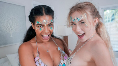 Unimaginable Stella Elle and Maya Farrell - young sex - BFFs