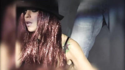 Lascivious Aris Dark's straight hair video