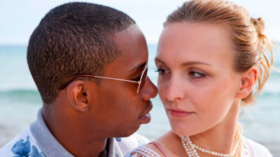 Blacks on Sluts featuring Belle Claire's cowgirl smut